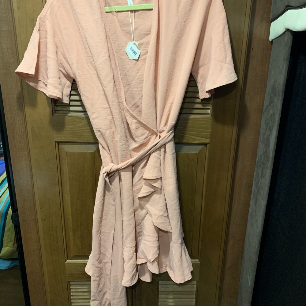 PinkBlush wrap dress! NWT!